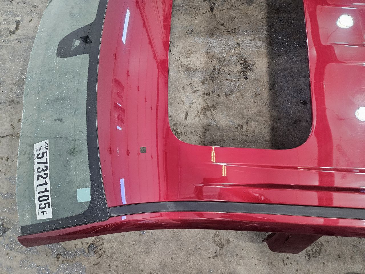 2020 SIERDEN15 ROOF CUT W/SUNROOF CUTOUT RED GPJ 31427 - image 6