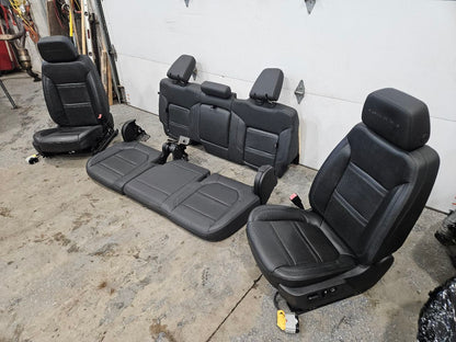 2020 SIERDEN15 DENALI FRONT & REAR SEATS BLACK 31439 - image 2