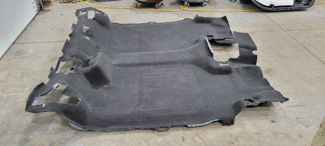 2020 SIERDEN15 REAR CARPET FOR CREW CAB JET BLACK 31457 - image 7