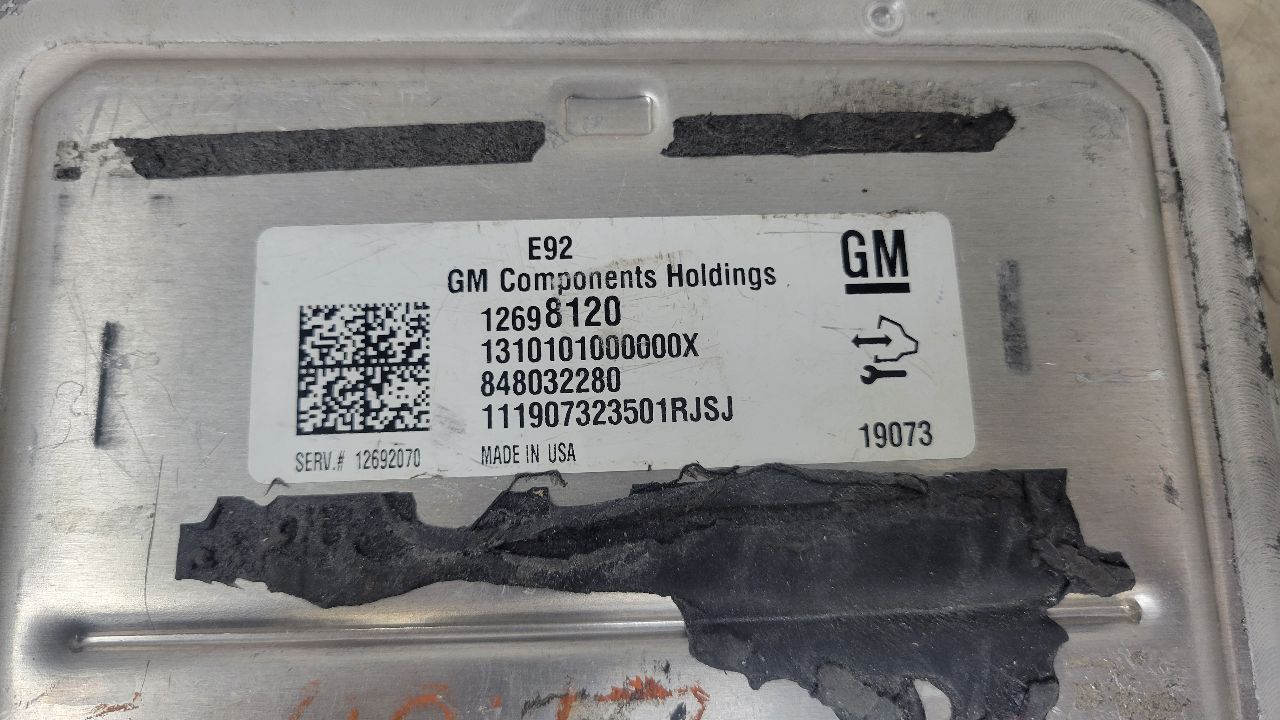 2019 ESCALADE E92 ENGINE COMPUTER PCM ECM 12698120 31484 - image 9