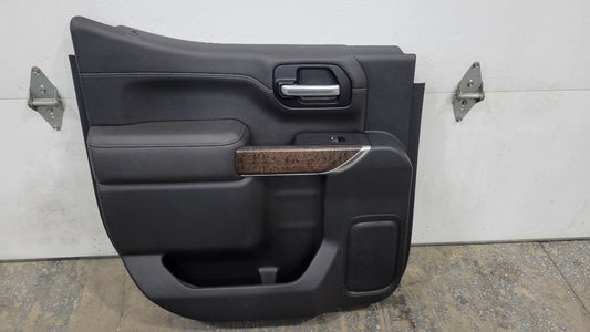 2020 SIERDEN15 LH REAR DOOR PANEL BLACK CREW CAB 31494 - image 1