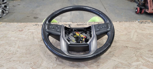 2020 SIERDEN15 DENALI STEERING WHEEL HEATED BLACK 31579 - image 1