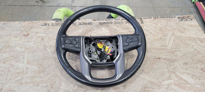 2020 SIERDEN15 DENALI STEERING WHEEL HEATED BLACK 31579 - image 5