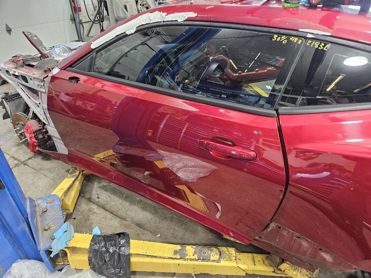 2021 CAMARO LH DOOR CHERRY POP GSK 6S.5 SCRATCH 31619 - image 15