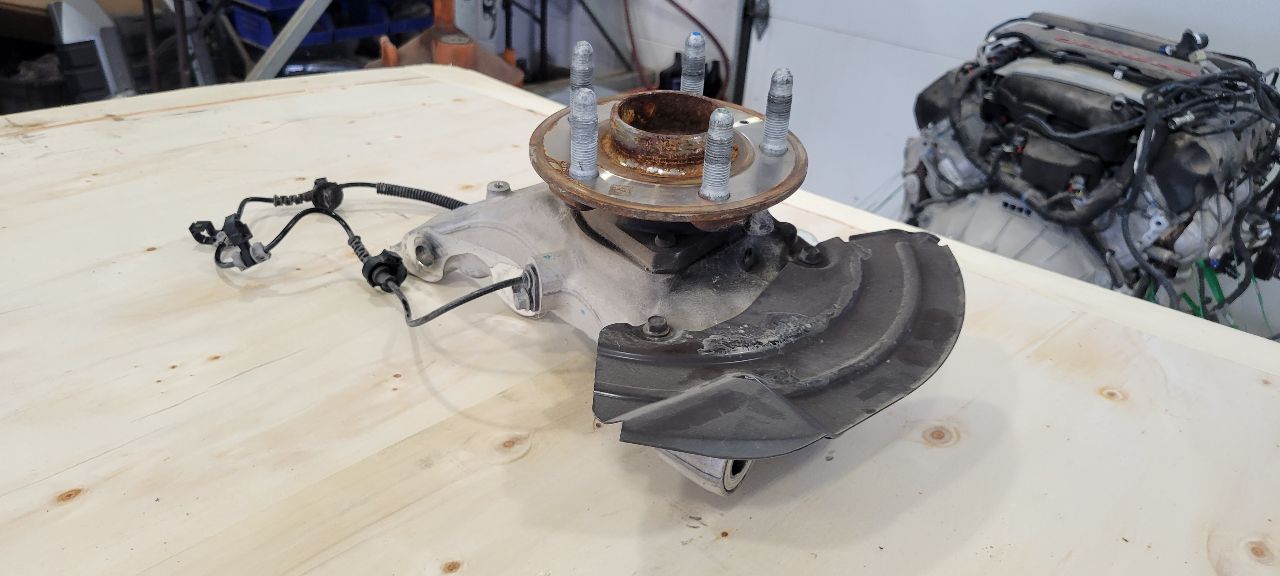 2021 CAMARO LH DRIVER FRONT SPINDLE W/HUB 10K 31625 - image 14