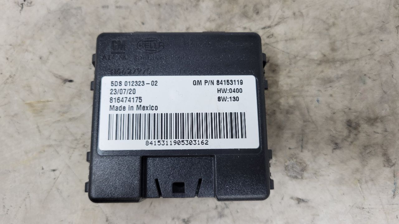 2021 CAMARO ABL AMBIENT LIGHTING MODULE 84153119 31656 - image 1