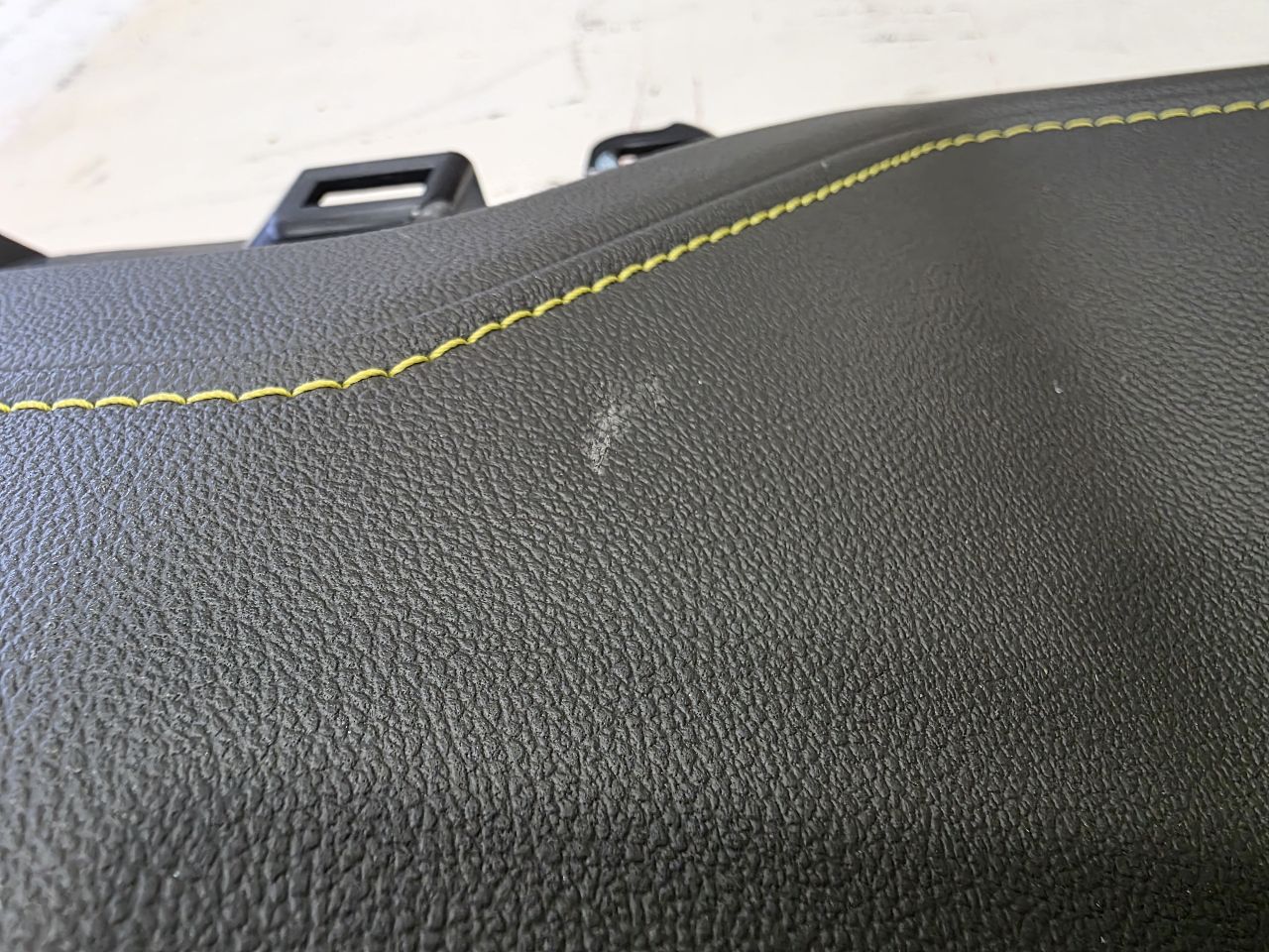 2024 SILVRDO15 UPPER DASH TRIM ZR2 YELLOW STITCHING 31799 - image 4