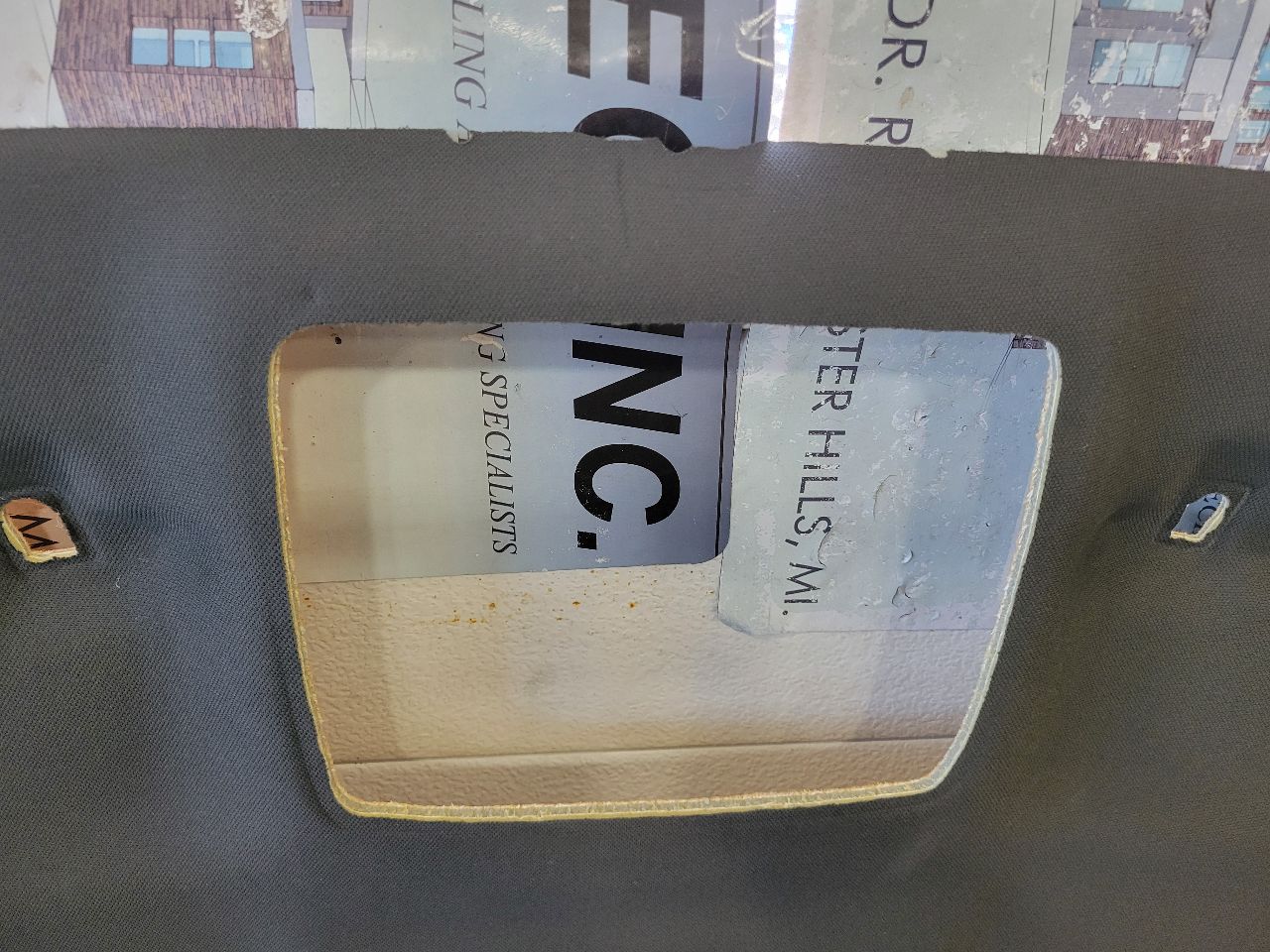 2010 CAMARO HEADLINER BLACK NO SUNROOF 31924 - image 10