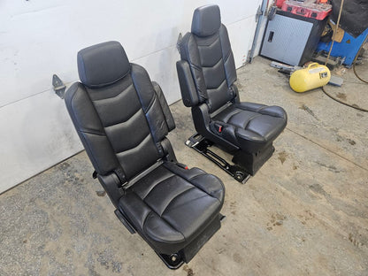 2020 ESCALAESV 2ND ROW CAPTAINS SEATS BLACK PAIR 32053 - image 3
