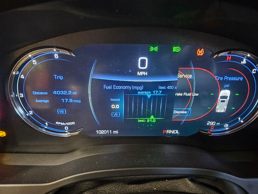 2020 ESCALAESV SPEEDOMETER CLUSTER 84587608 32151 - image 2