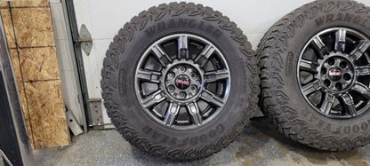 2024 SIERRA150 AT4X WHEELS 275/70R18 WRANGER TIRES 32219 - image 5