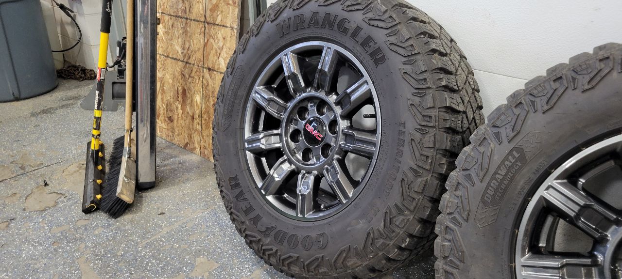 2024 SIERRA150 AT4X WHEELS 275/70R18 WRANGER TIRES 32219 - image 7