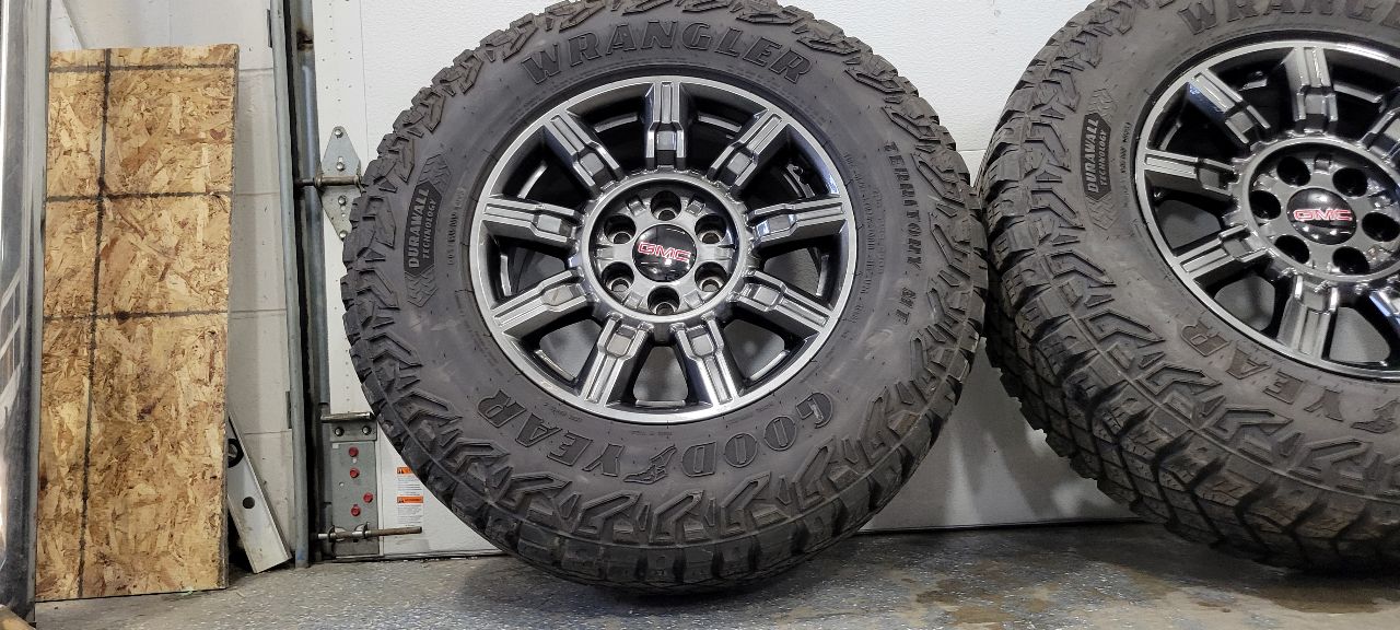 2024 SIERRA150 AT4X WHEELS 275/70R18 WRANGER TIRES 32219 - image 8