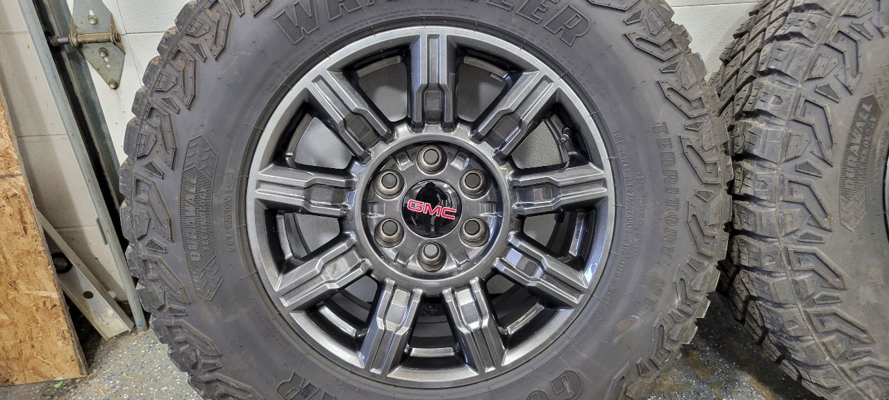 2024 SIERRA150 AT4X WHEELS 275/70R18 WRANGER TIRES 32219 - image 9