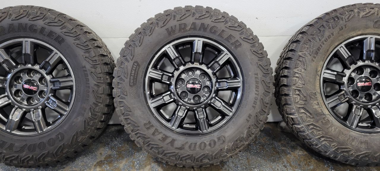 2024 SIERRA150 AT4X WHEELS 275/70R18 WRANGER TIRES 32219 - image 10