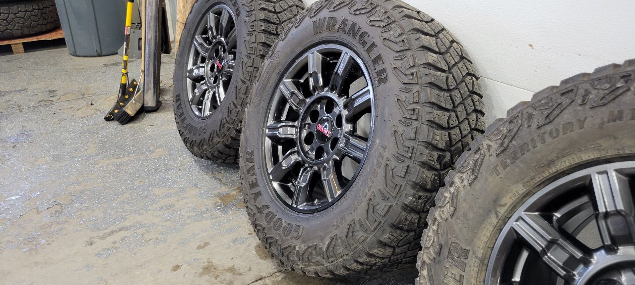 2024 SIERRA150 AT4X WHEELS 275/70R18 WRANGER TIRES 32219 - image 12