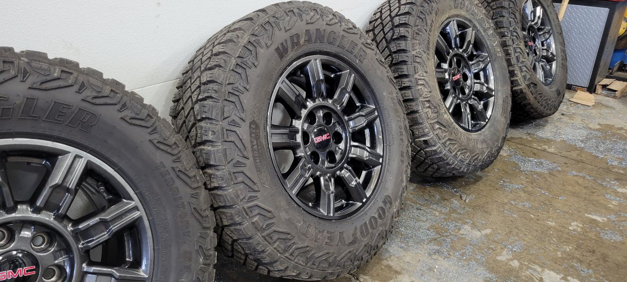 2024 SIERRA150 AT4X WHEELS 275/70R18 WRANGER TIRES 32219 - image 13