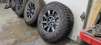 2024 SIERRA AT4X WHEELS 275/70R18 WRANGER TIRES 32219 - image 7