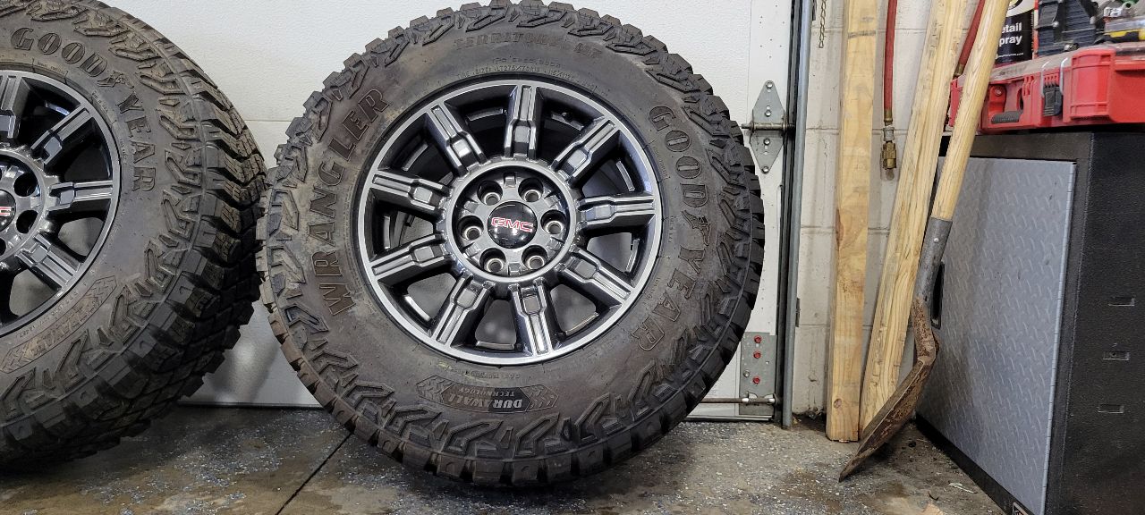 2024 SIERRA AT4X WHEELS 275/70R18 WRANGER TIRES 32219 - image 8