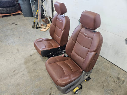 2019 ESCALADE FRONT SEATS BROWN W/LANE KEEP ASSIST 32240 - image 10