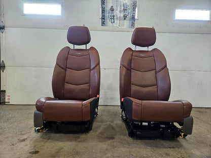 2019 ESCALADE FRONT SEATS BROWN W/LANE KEEP ASSIST 32240 - image 13