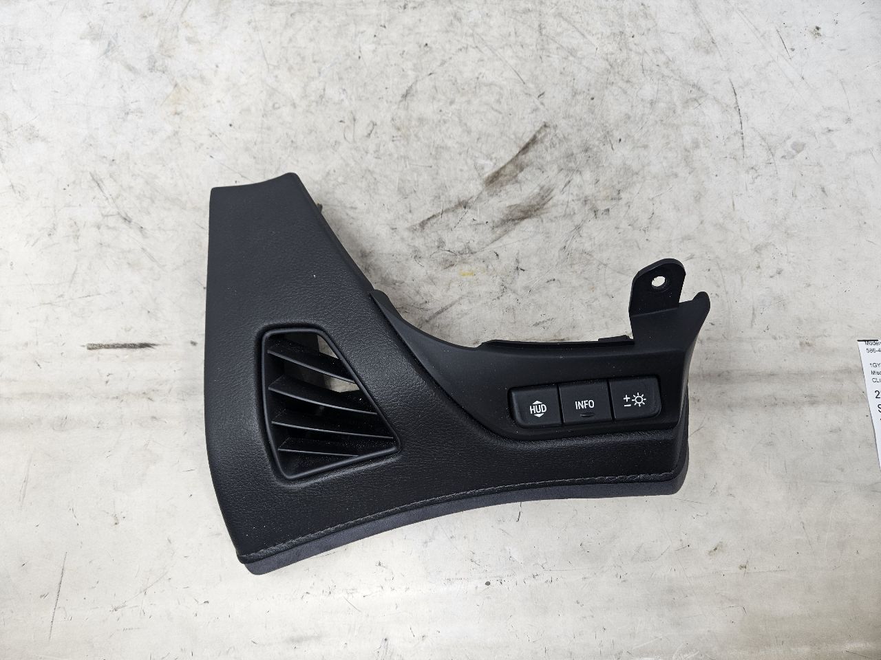 2019 ESCALADE HUD SWITCH & BLACK TRIM PANEL 32243 - image 1