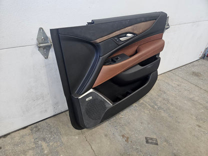 2019 ESCALADE FRONT RH DOOR TRIM PANEL BLACK BROWN 32288 - image 3