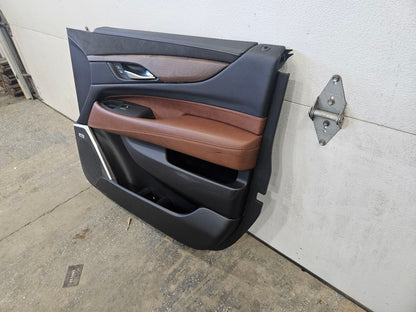 2019 ESCALADE FRONT RH DOOR TRIM PANEL BLACK BROWN 32288 - image 7