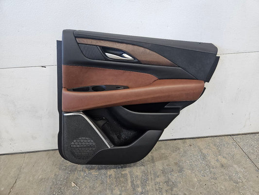 2019 ESCALADE REAR RH DOOR TRIM PANEL BLACK BROWN 32290 - image 1