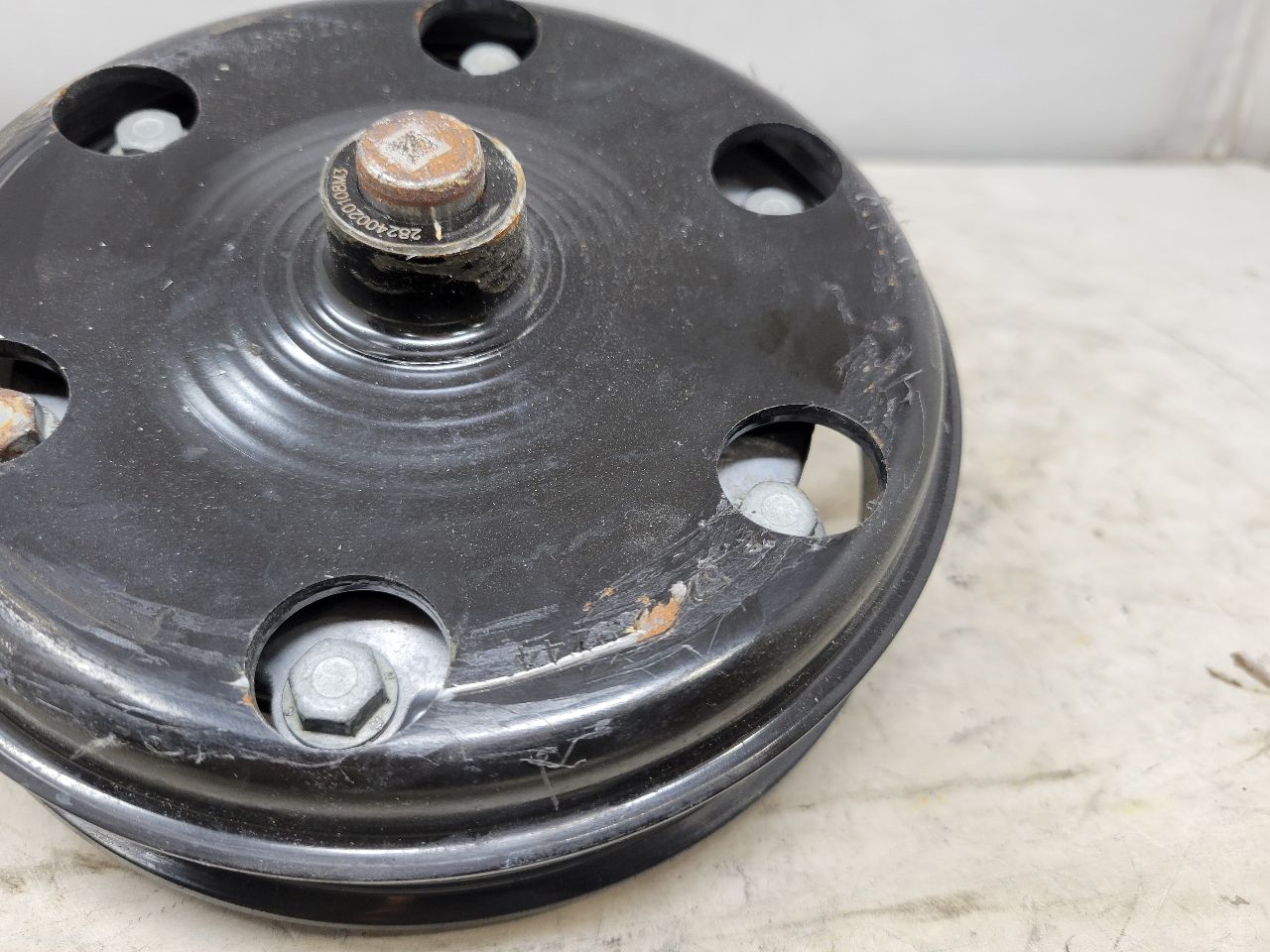 2019 ESCALADE WATER PUMP & PULLEY ONLY 22K MILES 32324 - image 4