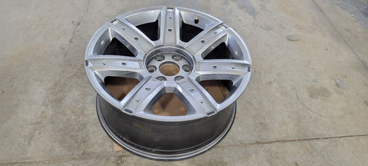 2019 ESCALADE 22x9 SILVER WHEEL NO INSERTS 32372 - image 2