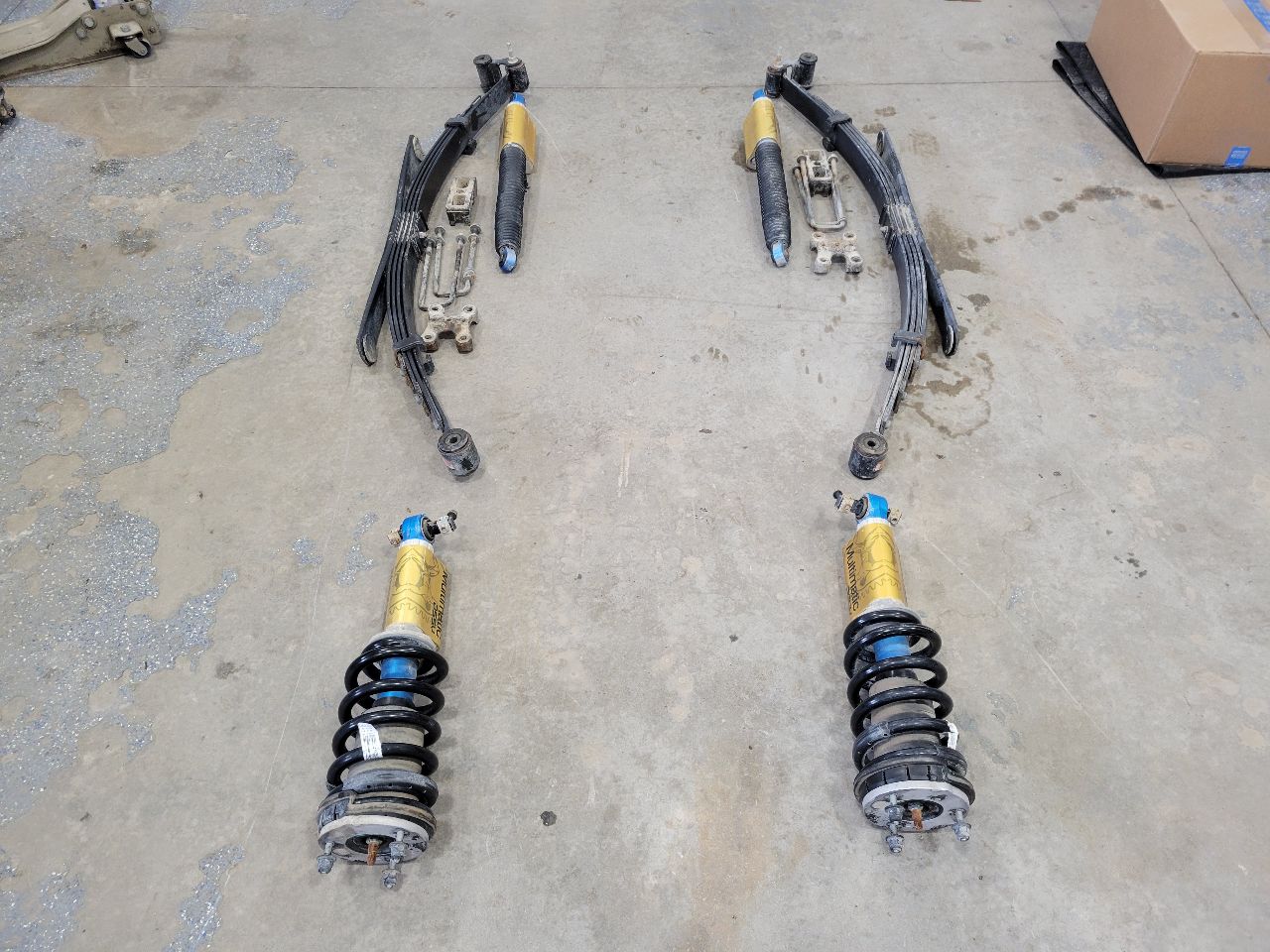 2022 SIERRA150 ZR2 AT4X DSSV FULL SUSPENSION KIT 32418 - image 1
