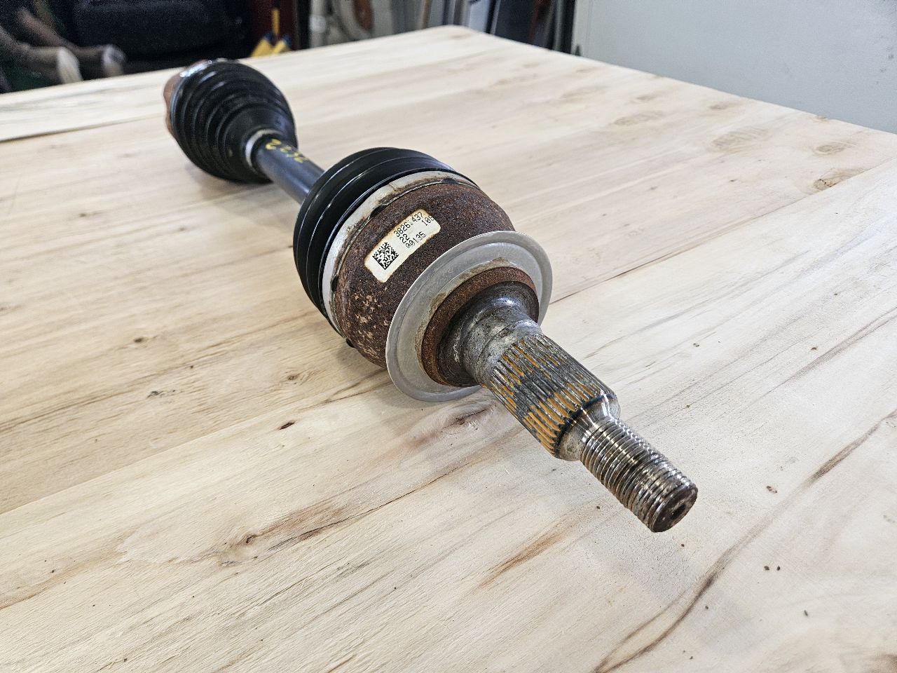 2022 SIERRA150 ZR2 AT4X FRONT AXLE CV SHAFT ZRX 14K 32423 - image 4