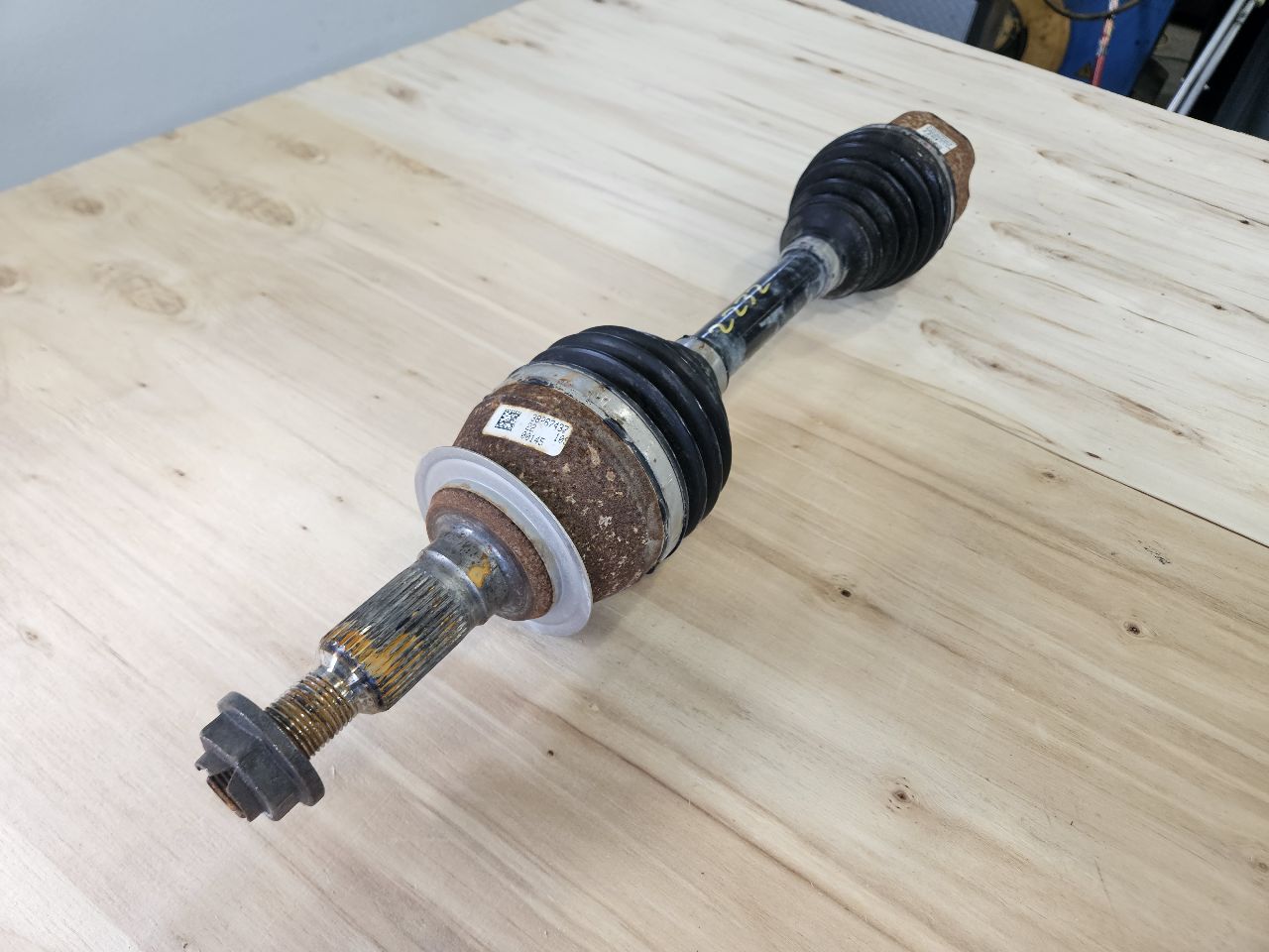 2022 SIERRA150 ZR2 AT4X FRONT AXLE CV SHAFT ZRX 14K 32424 - image 2