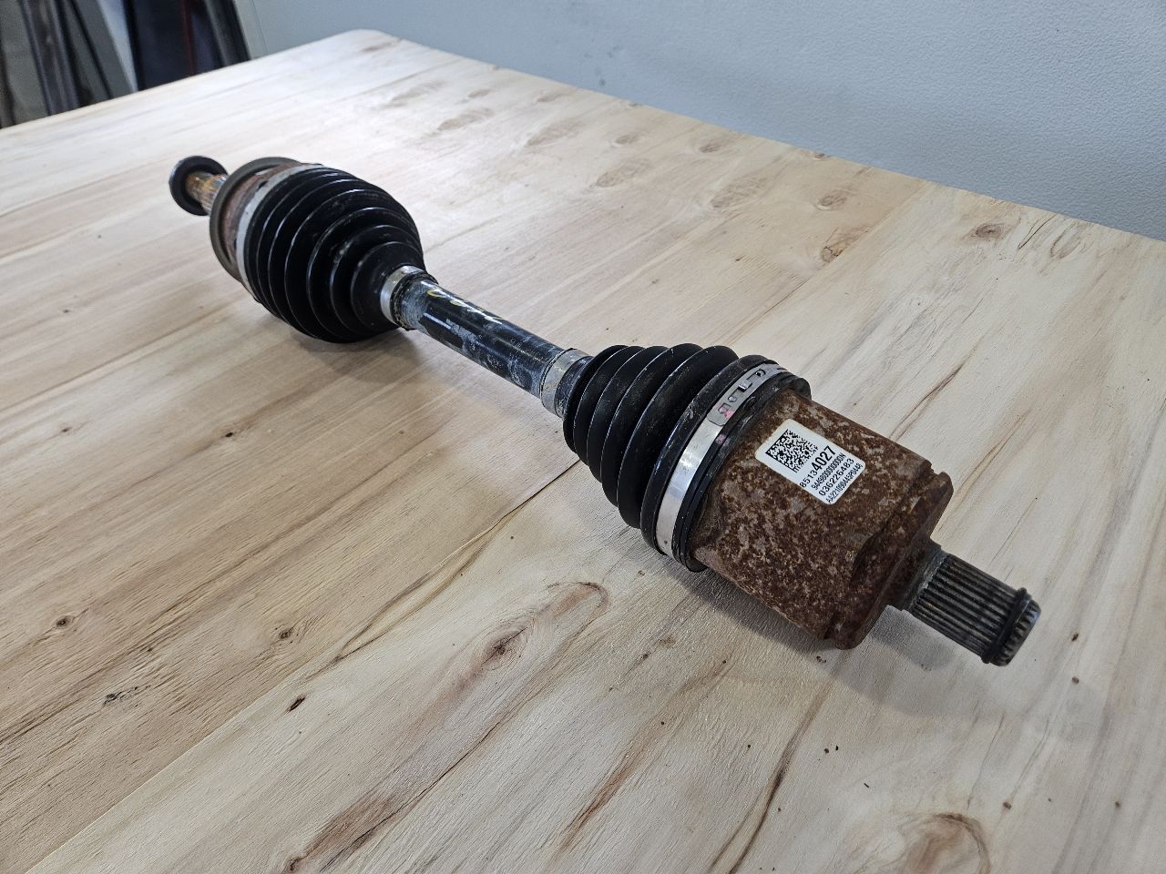 2022 SIERRA150 ZR2 AT4X FRONT AXLE CV SHAFT ZRX 14K 32424 - image 3
