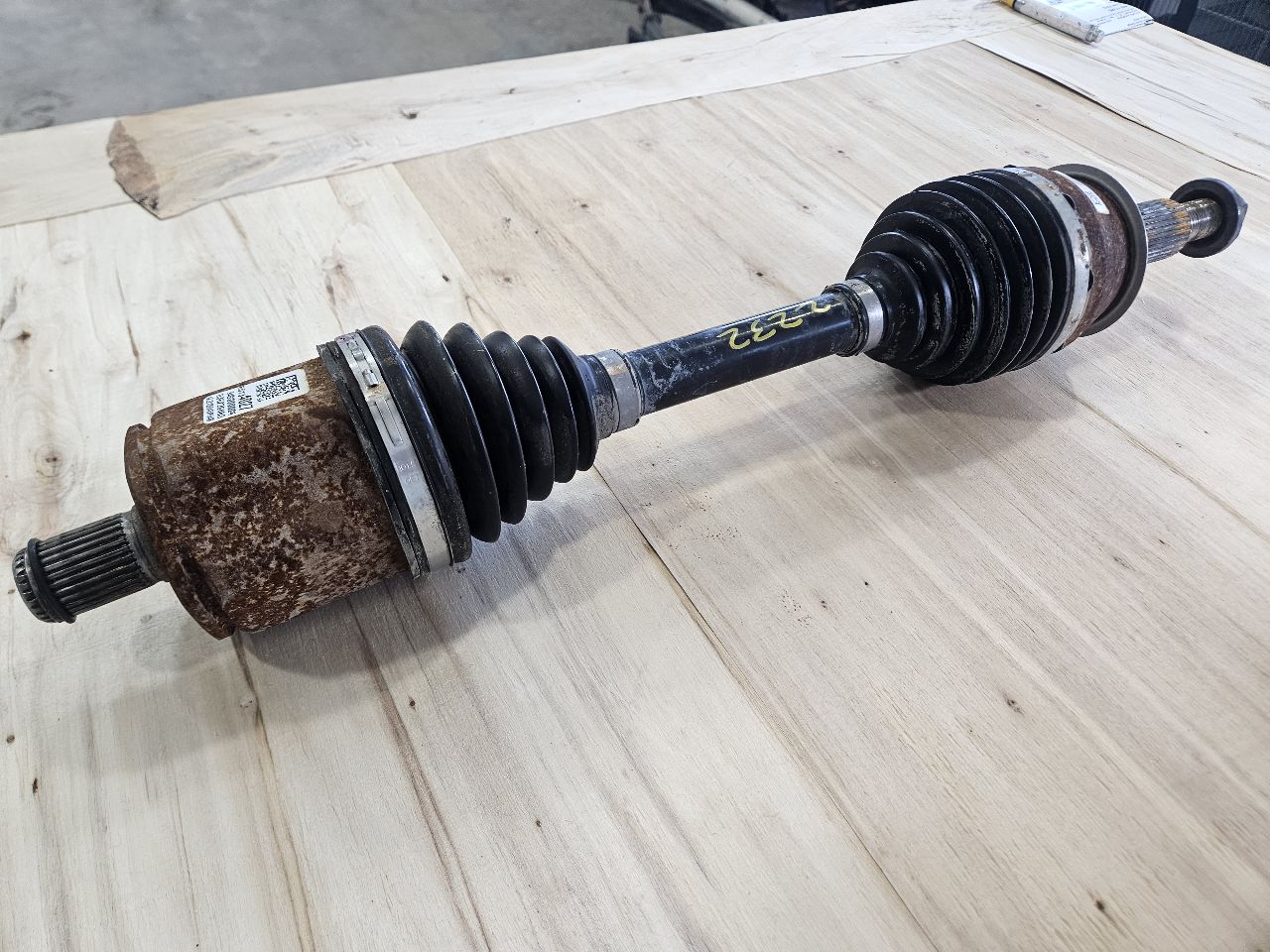 2022 SIERRA150 ZR2 AT4X FRONT AXLE CV SHAFT ZRX 14K 32424 - image 6