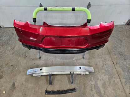 2019 CAMARO SS REAR BUMPER QUAD OUTLET RED G7E 32462 - image 2