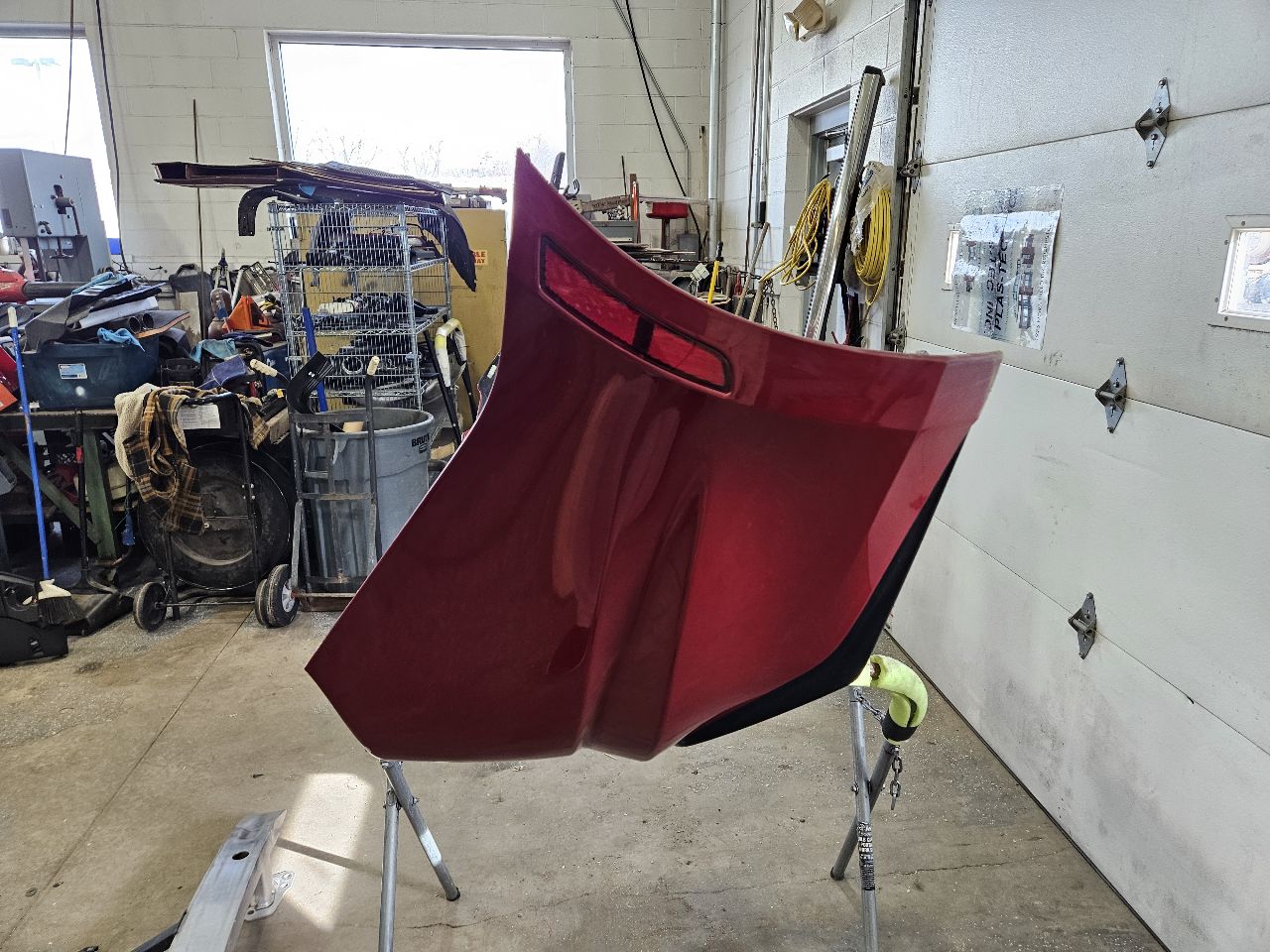 2019 CAMARO SS REAR BUMPER QUAD OUTLET RED G7E 32462 - image 17