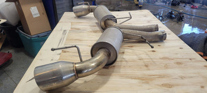 2019 CAMARO SR-S EXHAUST MUFFLERS AXLE BACK 6.2L 32463 - image 4