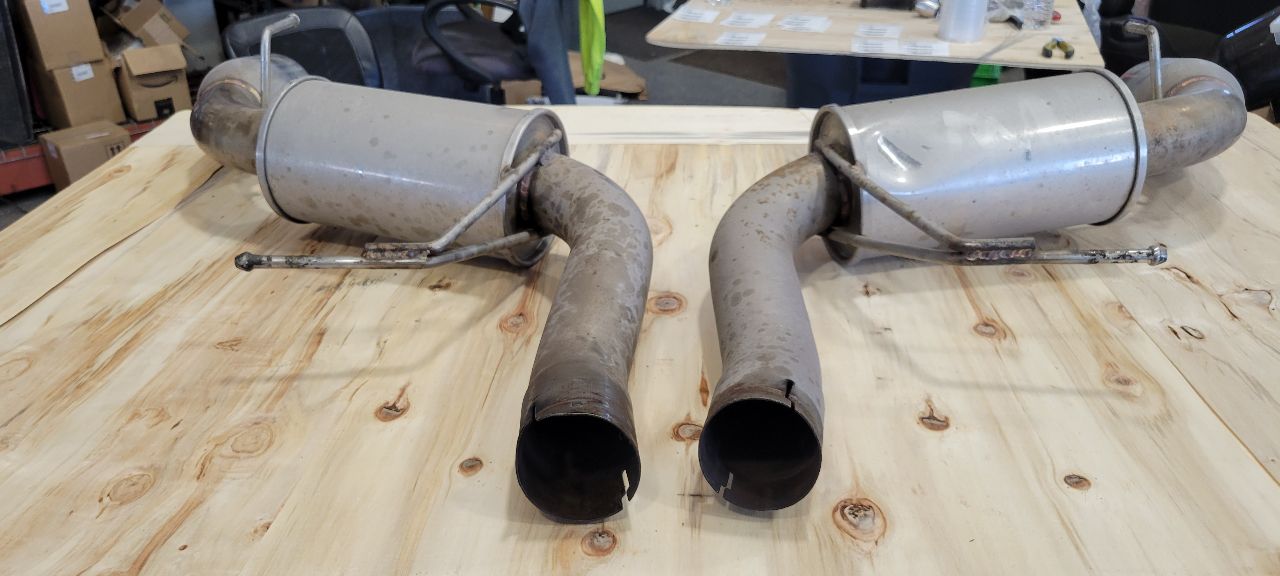 2019 CAMARO SR-S EXHAUST MUFFLERS AXLE BACK 6.2L 32463 - image 5