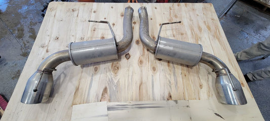 2019 CAMARO SR-S EXHAUST MUFFLERS AXLE BACK 6.2L 32463 - image 2