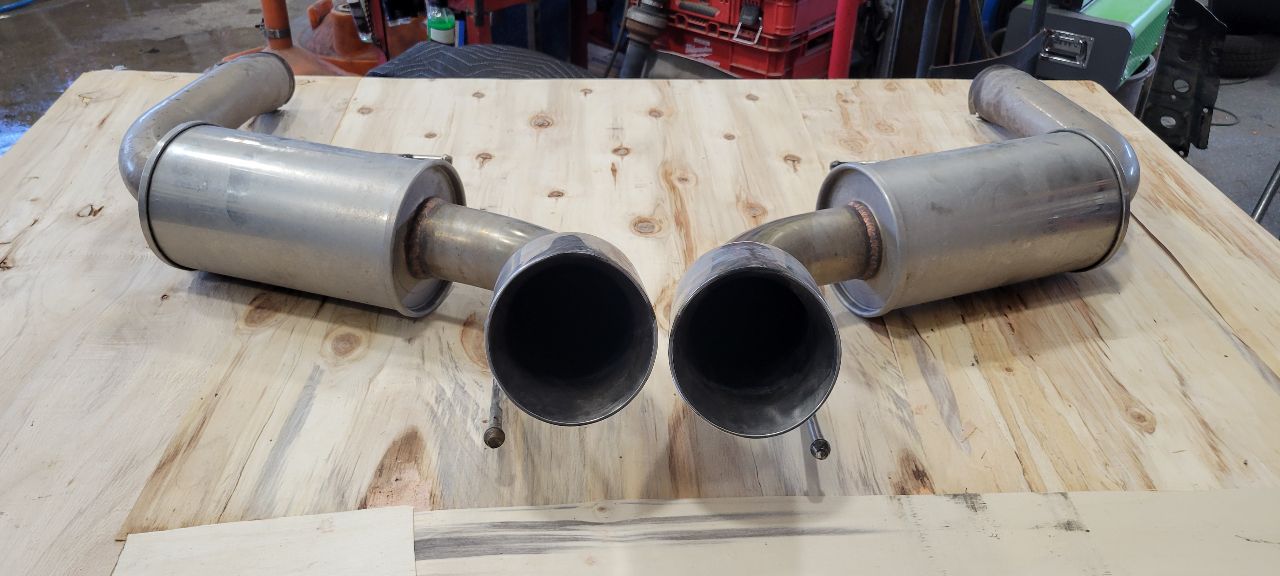 2019 CAMARO SR-S EXHAUST MUFFLERS AXLE BACK 6.2L 32463 - image 11
