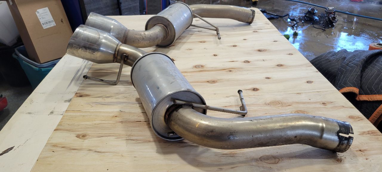 2019 CAMARO SR-S EXHAUST MUFFLERS AXLE BACK 6.2L 32463 - image 12