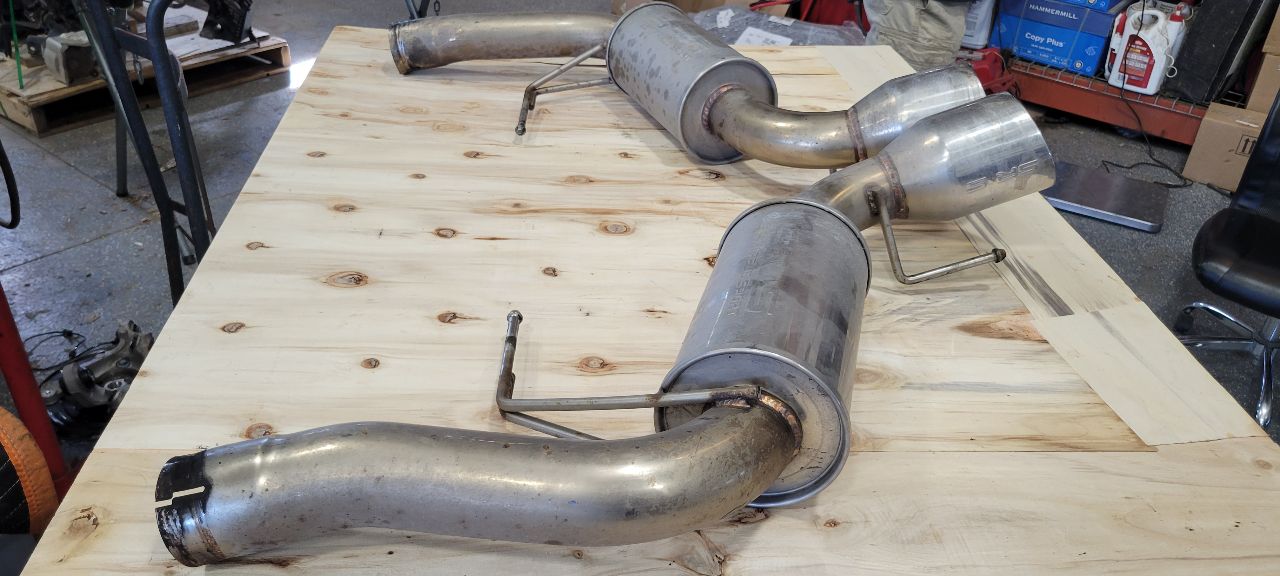 2019 CAMARO SR-S EXHAUST MUFFLERS AXLE BACK 6.2L 32463 - image 13
