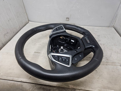 2017 CAMARO LEATHER STEERING WHEEL AUTO PADDLES 32649 - image 1