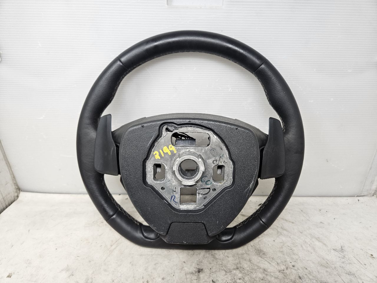 2017 CAMARO LEATHER STEERING WHEEL AUTO PADDLES 32649 - image 8