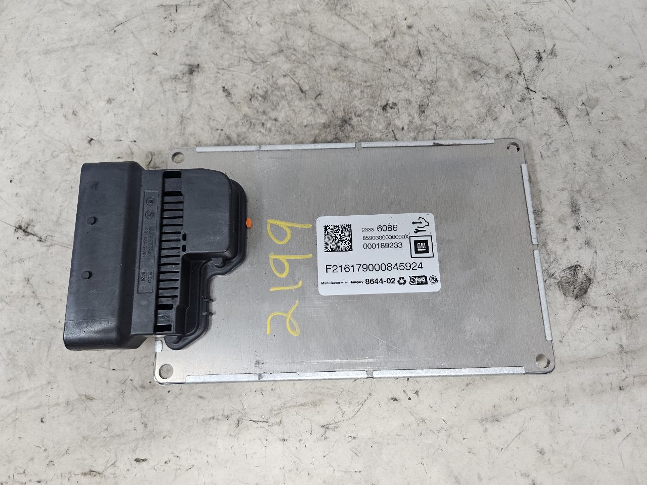 2017 CAMARO MAGNERIDE SUSPENSION MODULE 23336086 32666 - image 2