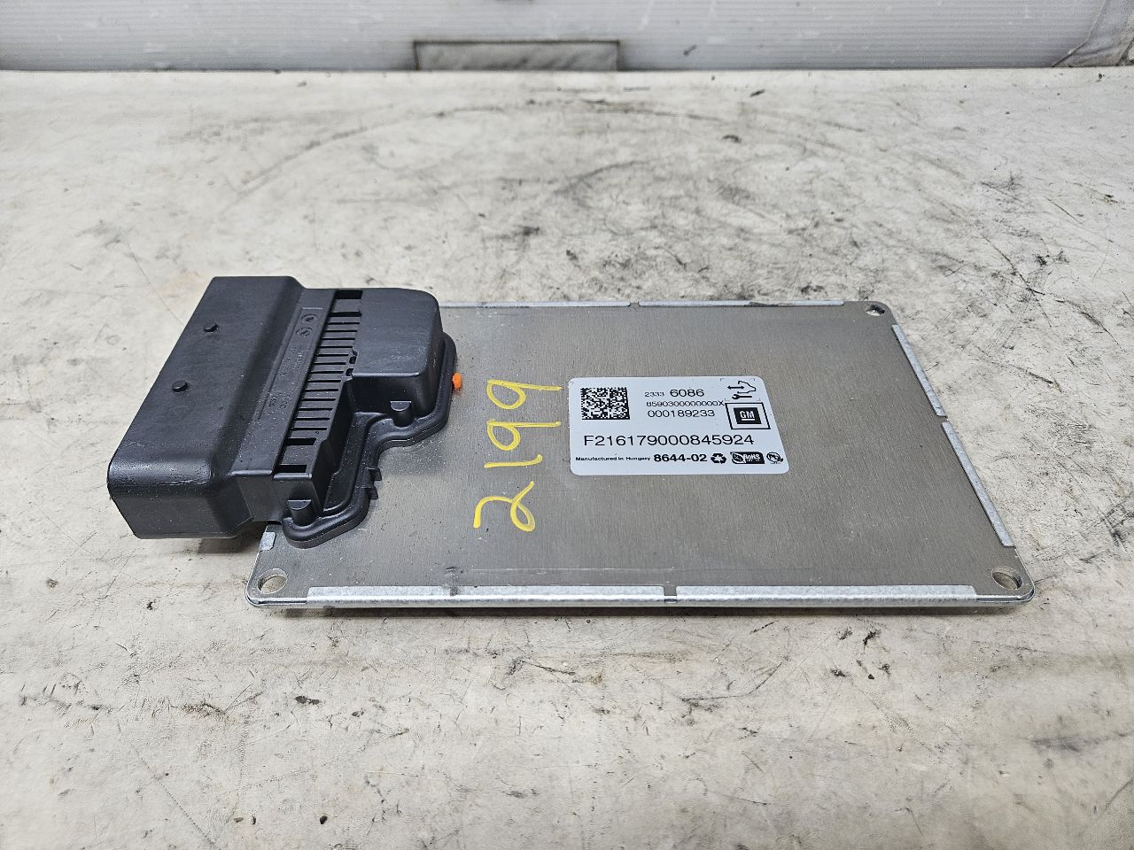 2017 CAMARO MAGNERIDE SUSPENSION MODULE 23336086 32666 - image 9