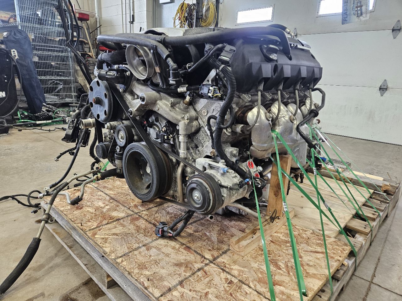 2017 CAMARO 6.2L LT1 ENGINE 8 SPEED 48K DROP OUT 32693 - image 3