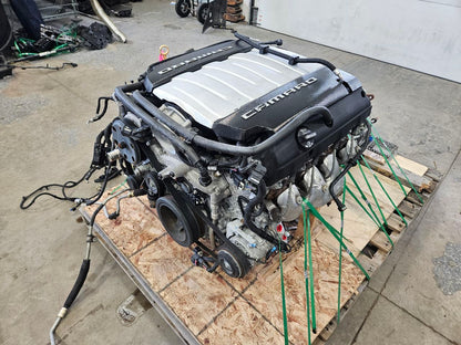 2017 CAMARO 6.2L LT1 ENGINE 8 SPEED 48K DROP OUT 32693 - image 4